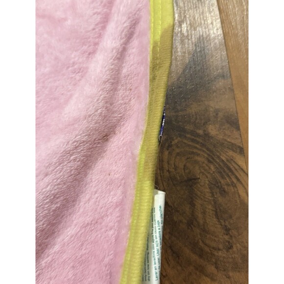 Vintage 2008 Hasbro LPS Littlest Pet Shop Fleece Plush Throw Blanket 50x60 - Picture 8 of 16